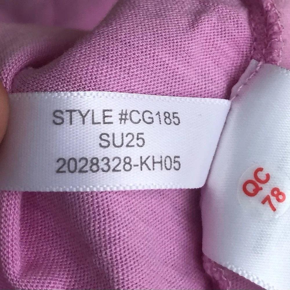 J. Crew Light Pink V-Neck Short Sleeve Tee Slub Cotton Women Small.